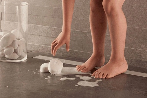 Лоток душевой Set 950мм h=62мм 0.8л/сек Pestan Confluo Frameless White Glass Line 950 13701216