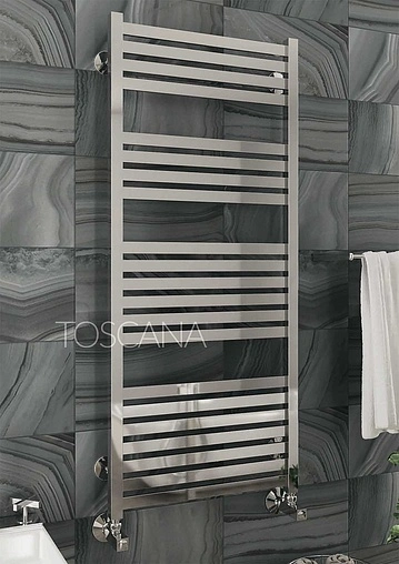 Полотенцесушитель водяной лесенка Terminus Тоскана П21 500х1236 полированная сталь 4620768886232