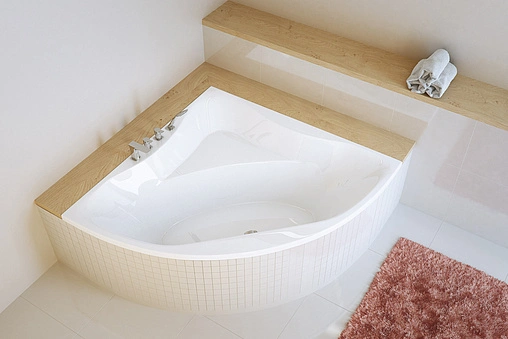 Ванна акриловая Excellent Glamour 140x140 WAEX.GLA14WH