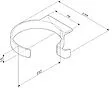 Держатель для фена Am.Pm Inspire 2.0 чёрный матовый A50A32322