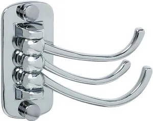 Крючок поворотный тройной Fixsen Equipment хром FX-505C Крючок поворотный тройной Fixsen Equipment хром FX-505C, 1