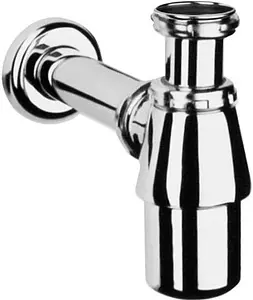 Сифон бутылочный для раковины VitrA Syphon хром A45122 Сифон бутылочный для раковины VitrA Syphon хром A45122, 1