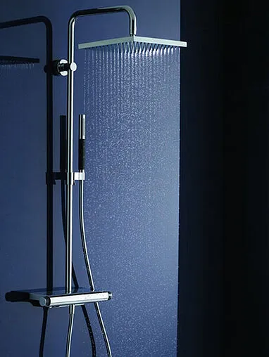 Душевая система с термостатом для душа Jacob Delafon Aparu хром E98769-CP Душевая система с термостатом для душа Jacob Delafon Aparu хром E98769-CP