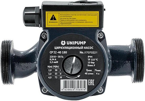 Насос циркуляционный Unipump CP 32-40 180 38835