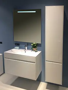 Шкаф-пенал подвесной Roca Laks 37 R белый глянец ZRU9302802 Шкаф-пенал подвесной Roca Laks 37 R белый глянец ZRU9302802, 3