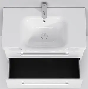 Тумба-умывальник подвесная Am.Pm Like S 80 белый M81FHX0802WG+M80WCC0802WG, 5