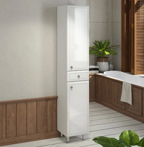 Шкаф-пенал подвесной Comforty Сочи 35 белый 00004136987CF