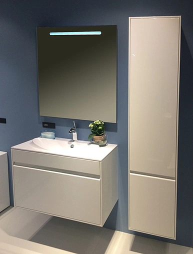 Шкаф-пенал подвесной Roca Laks 37 R белый глянец ZRU9302802