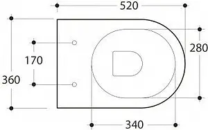 Крышка-сиденье для унитаза с микролифтом Kerasan Flo Slim белый 319101 Крышка-сиденье для унитаза с микролифтом Kerasan Flo Slim белый 319101, 2