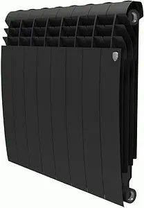 Радиатор алюминиевый 8 секций Royal Thermo BiLiner Alum 500 Noir Sable RTBANS50008 Радиатор алюминиевый 8 секций Royal Thermo BiLiner Alum 500 Noir Sable RTBANS50008, 1