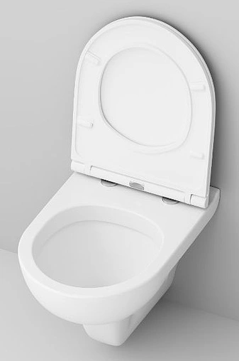 Комплект 6 в 1 Am.Pm Gem IS301.901738 с кнопкой белый глянцевый