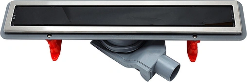 Лоток душевой Set 300мм h=52мм 0.8л/сек Pestan Confluo Premium Black Glass Line 300 13000290