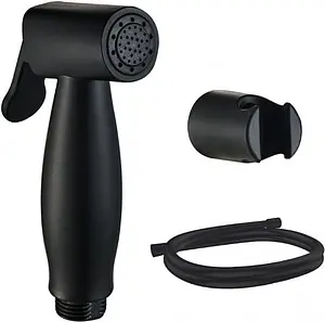 Гигиенический душ с держателем Swedbe Calypso чёрный матовый 5023B Гигиенический душ с держателем Swedbe Calypso чёрный матовый 5023B, 1