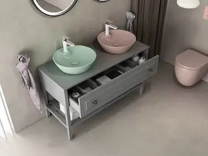 Тумба под умывальник напольная Isvea Terra 120 серый 21TR1085120I Тумба под умывальник напольная Isvea Terra 120 серый 21TR1085120I, 5