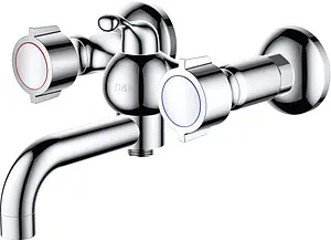 Смеситель для ванны D&K Hessen Torhall хром DA1413241 Смеситель для ванны D&K Hessen Torhall хром DA1413241, 1