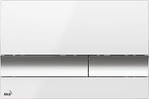 Инсталляция для подвесного унитаза Set 4 в 1 AlcaPlast Sadromodul AM101/1120+М1720-1-001 кнопки/хром глянцевый, панель/белый глянцевый Инсталляция для подвесного унитаза Set 4 в 1 AlcaPlast Sadromodul AM101/1120+М1720-1-001 кнопки/хром глянцевый, панель/белый глянцевый, 3