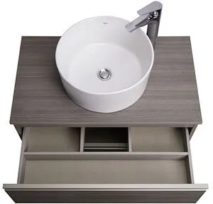 Тумба-умывальник Roca The Gap 80 городской дуб A857406402+A857419402+ Тумба-умывальник Roca The Gap 80 городской дуб A857406402+A857419402+, 4