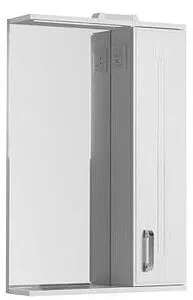 Шкаф-зеркало Aquanet Рондо 60 R белый 00189164, 1