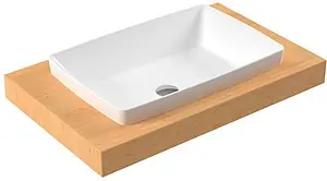 Раковина Serel Rita 60 белый RT34 Раковина Serel Rita 60 белый RT34, 1