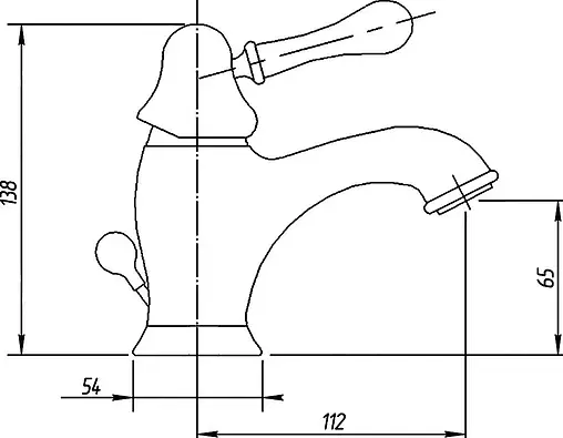 Смеситель для раковины Migliore Maya бронза ML.MAY-8913.Br
