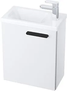 Дверь тумбы под умывальник Ravak Chrome II SD 40 белый/чёрный X000001750, 1