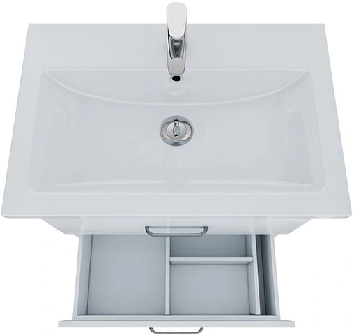 Тумба-умывальник напольная IDDIS Custo 70 белый CUS70W0i95+0047000i28