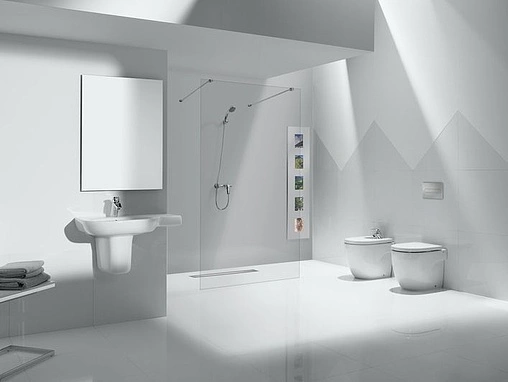 Биде напольное Roca Meridian Compact белый 357247000