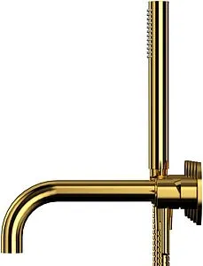 Смеситель для ванны скрытого монтажа WHITECROSS Y gold золото Y1240GL Смеситель для ванны скрытого монтажа WHITECROSS Y gold золото Y1240GL, 3