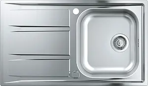 Мойка кухонная со смесителем Grohe K400 86x50 нержавеющая сталь 31570SD0, 5