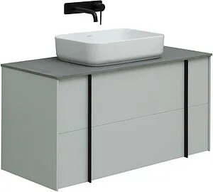 Тумба-умывальник подвесная Allen Brau Reality 100 папирус 1.32007.PWM+, 1