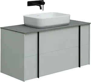 Тумба-умывальник подвесной Allen Brau Reality 100 папирус 1.32007.PWM+, 1