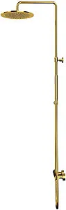 Душевая система с термостатом для душа WHITECROSS Y gold золото Y1254GL Душевая система с термостатом для душа WHITECROSS Y gold золото Y1254GL, 3