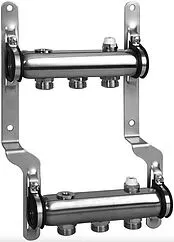 Группа коллекторная распределительная 3 отвода 1"в/в x ¾"ек Meibes M1794103 Группа коллекторная распределительная 3 отвода 1"в/в x ¾"ек Meibes M1794103
