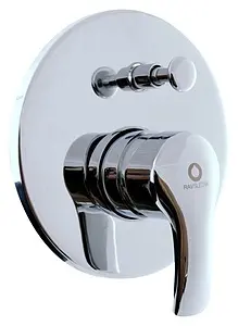 Смеситель для ванны скрытого монтажа Rav Slezak Rio хром R186 Смеситель для ванны скрытого монтажа Rav Slezak Rio хром R186, 1