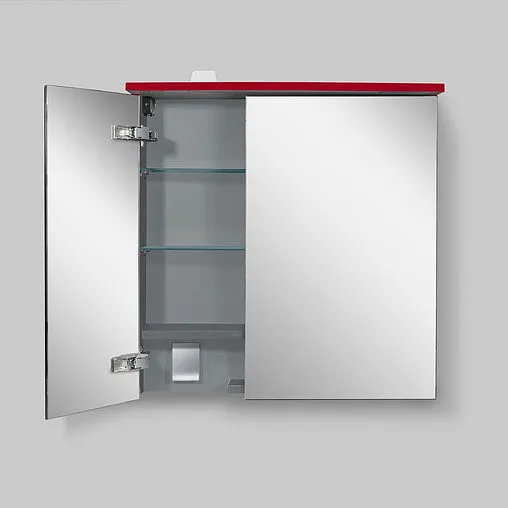 Шкаф-зеркало Am.Pm Spirit 2.0 60 L красный глянец M70AMCL0601RG