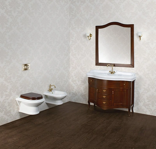 Унитаз подвесной Cezares King Palace белый CZR-163-TH