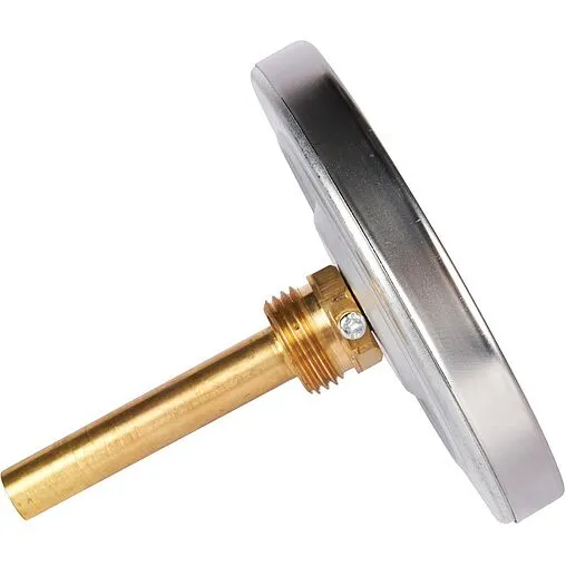 Термометр биметаллический Rommer 100мм 120°С гильза 75мм ½&quot; RIM-0001-107515