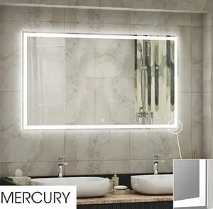 Зеркало с подсветкой Continent Mercury Led 140x110 ЗЛП527 Зеркало с подсветкой Continent Mercury Led 140x110 ЗЛП527, 3