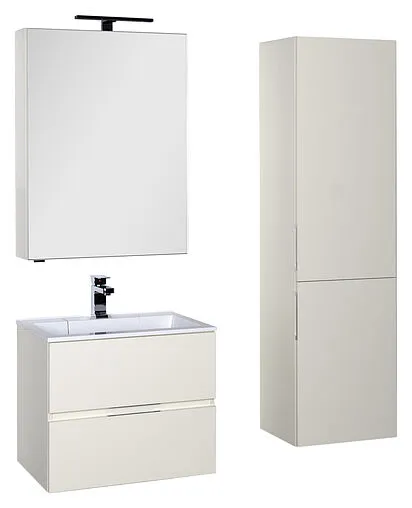 Шкаф-зеркало Aquanet Алвита 70 крем 183980