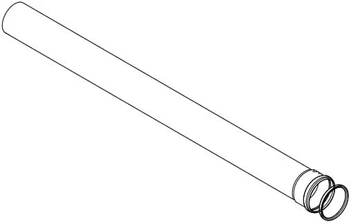 Удлинитель дымохода Ø 80мм L=1000мм (Al) Protherm 0020199424