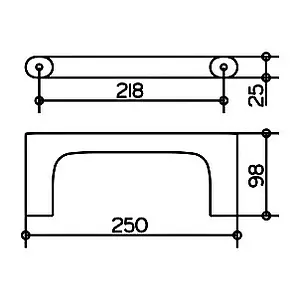 Полотенцедержатель Keuco Edition 400 хром 11521010000 Полотенцедержатель Keuco Edition 400 хром 11521010000, 3