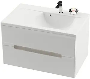 Тумба-умывальник подвесная Ravak SD Classic II 80 L белый X000000914+XJDP1180000, 1