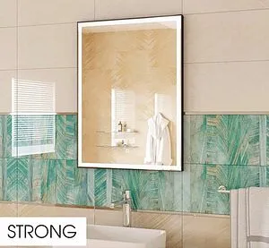 Зеркало с подсветкой Continent Strong Led 70x100 серый ЗЛП633 Зеркало с подсветкой Continent Strong Led 70x100 серый ЗЛП633, 4