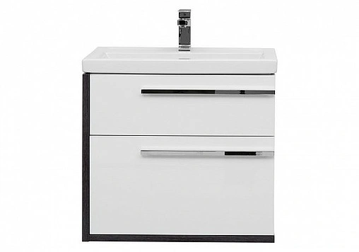 Тумба под умывальник Aquanet Фостер 70 белый/эвкалипт мистери 00202064