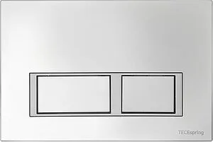 Клавиша смыва для унитаза TECEspring V 9940201 кнопка/хром глянцевый, кольца/хром матовый, 1