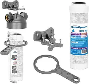 Дозатор полифосфата ¾"в x ¾"в Slim Line 10" Аквабрайт АБФ-КФС-34 Дозатор полифосфата ¾"в x ¾"в Slim Line 10" Аквабрайт АБФ-КФС-34, 2