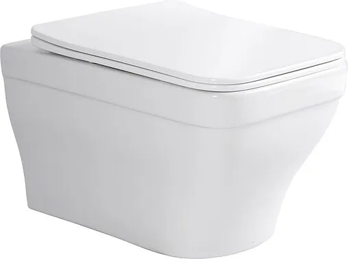 Унитаз подвесной безободковый Aquanet Elegant Rimless белый Elegant W
