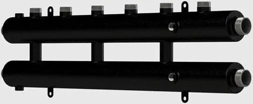 Коллектор распределительный 4 контура 1¼&quot;н x 1&quot;н Север-R-КМ4 1945022