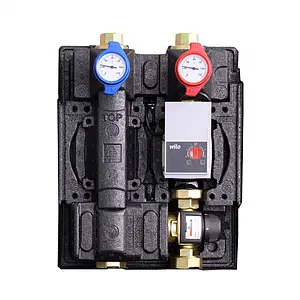 Насосный модуль с термостатическим смесительным клапаном 1½&quot;н х 1&quot;в WATTS HKF25 10027335 с насосом Wilo Yonos Para 25/6 180, 1