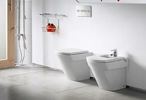 Унитаз приставной Roca Hall белый 347627000, 4